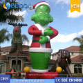 Giant Airblown Grinch Inflatables Balão Exterior Grinch Inflável